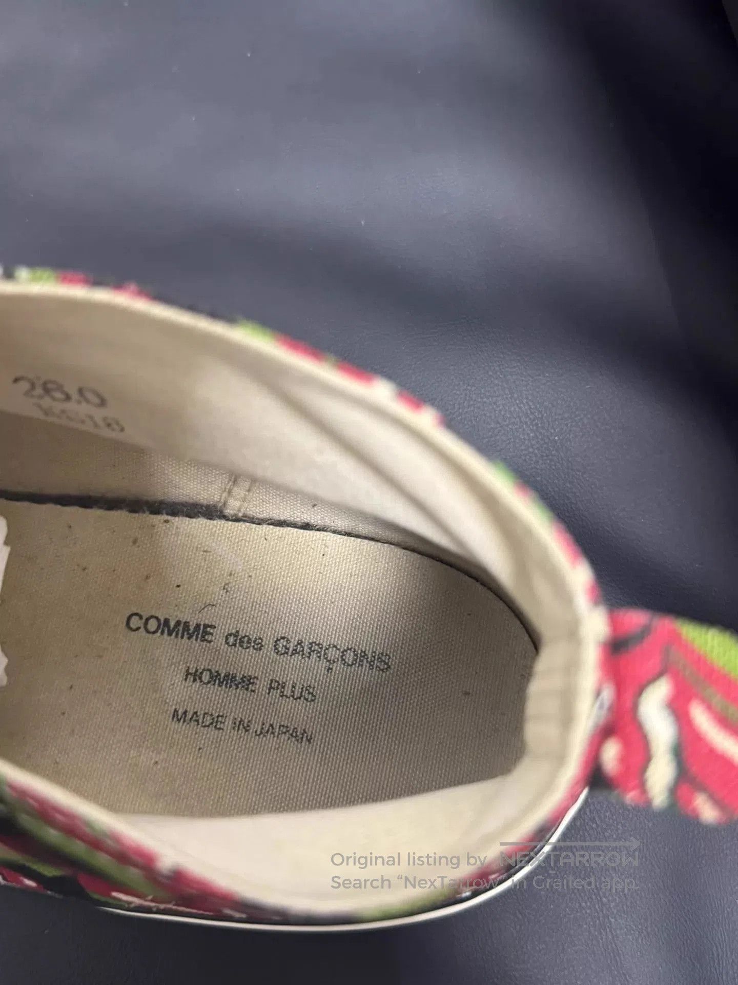 Comme des Garcons Multi-Color High-Top Sneakers. Size US 8.5 / EU 41-42 - 7 Thumbnail