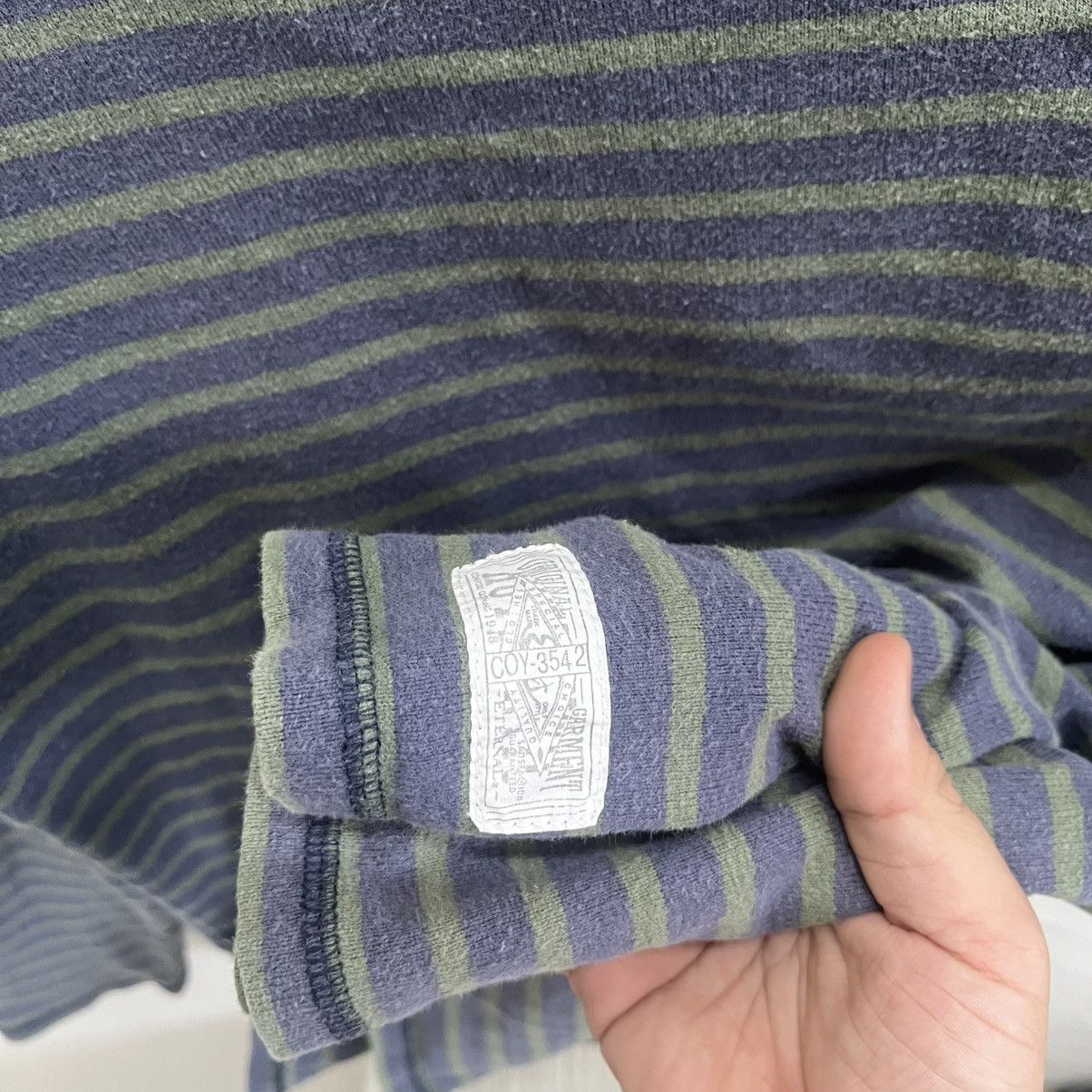 Eternal Rare Vintage Eternal Japan Stripes Longsleeve Tees Size US L / EU 52-54 / 3 - 7 Thumbnail