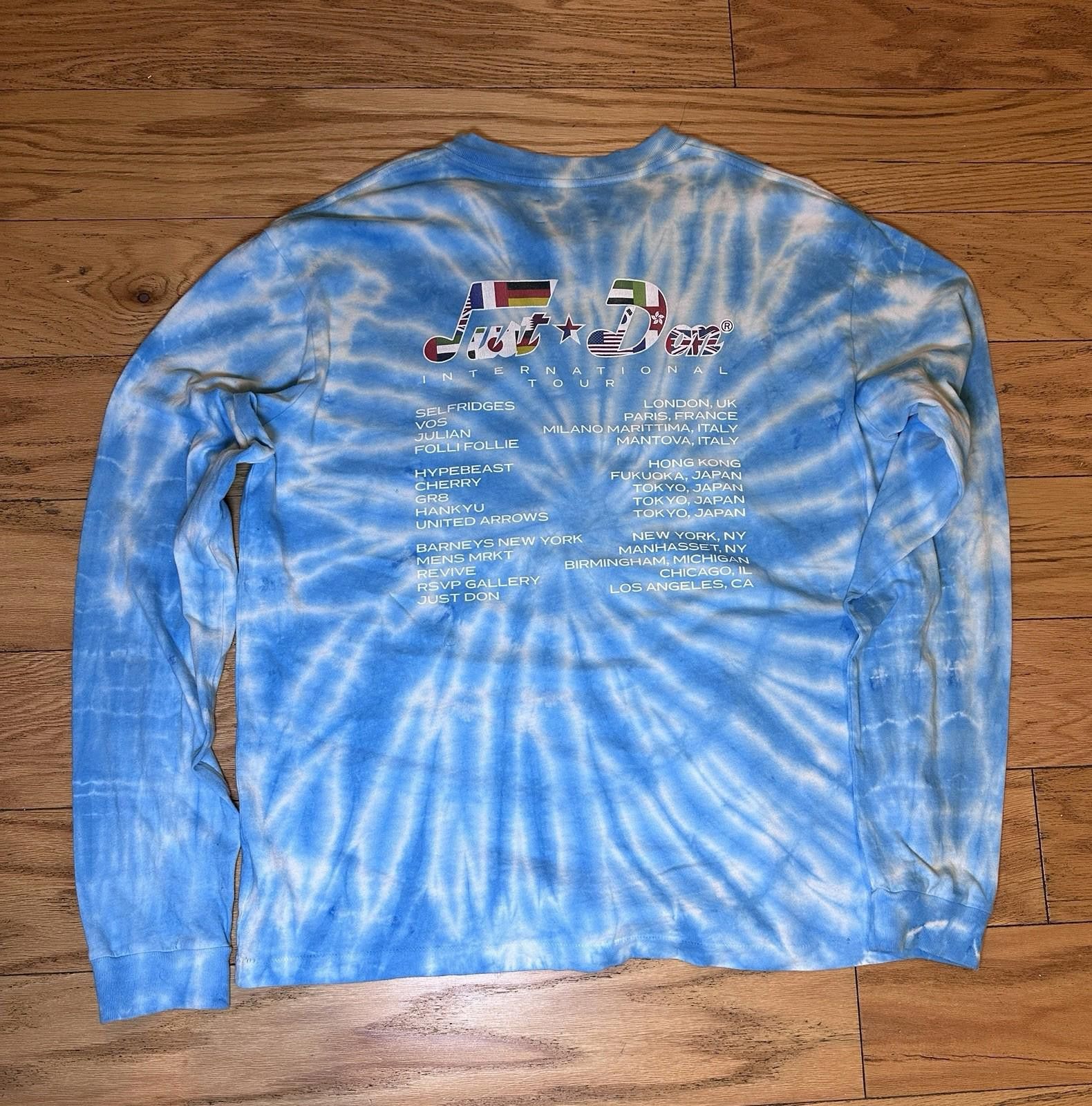 Just Don Just Don The Sound Of Tour Tie Dye T-Shirt Mens M Don C Size US M / EU 48-50 / 2 - 3 Thumbnail
