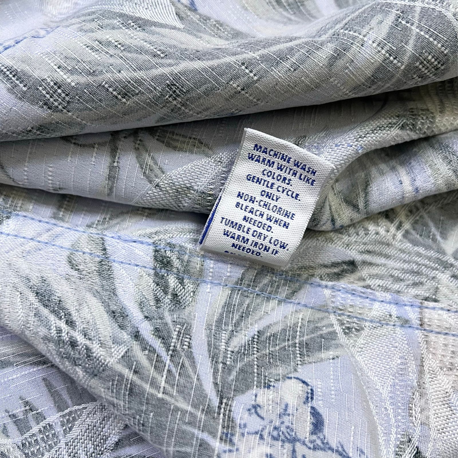 Vintage Caribbean Hawaiian Shirt Men XXL Blue Monkey Jungle Tropical Size US XXL / EU 58 / 5 - 9 Thumbnail
