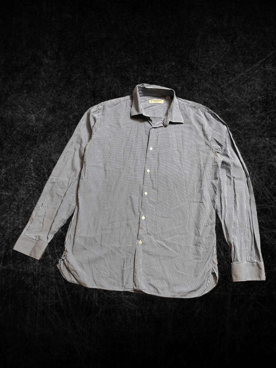 Burberry Striped Button Down CASUAL Shirt