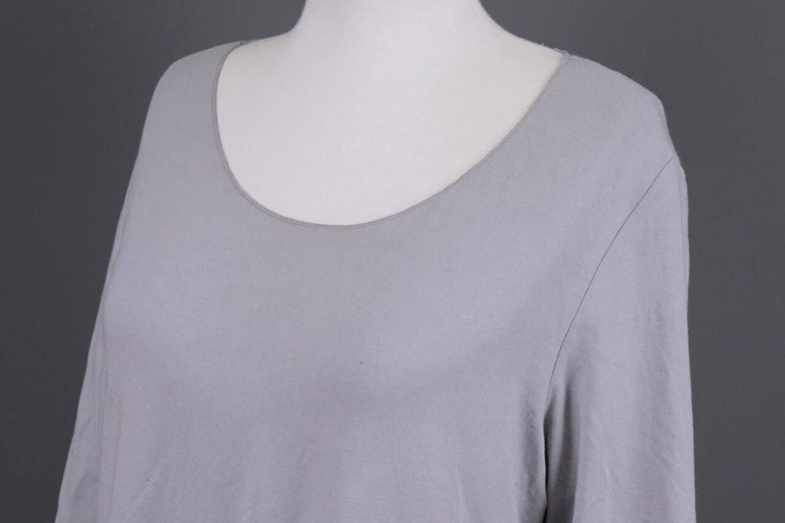Oscar De La Renta Oska Gray Scoop Neck Relaxed Lagenlook Dress Size 3 Size M / US 6-8 / IT 42-44 - 7 Thumbnail