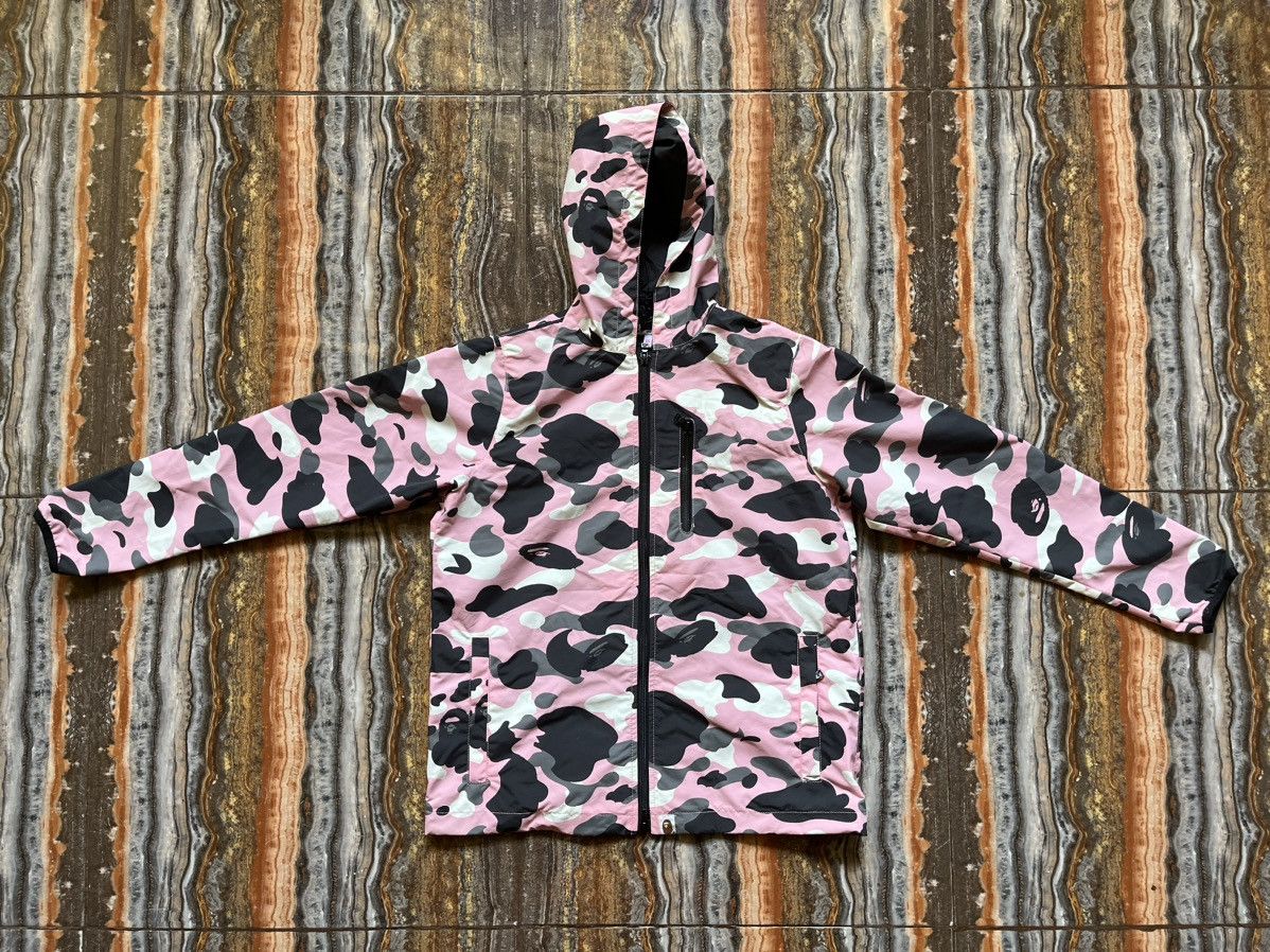 image of Bape Jacket Camo in Black Pink, Women's (Size XS)