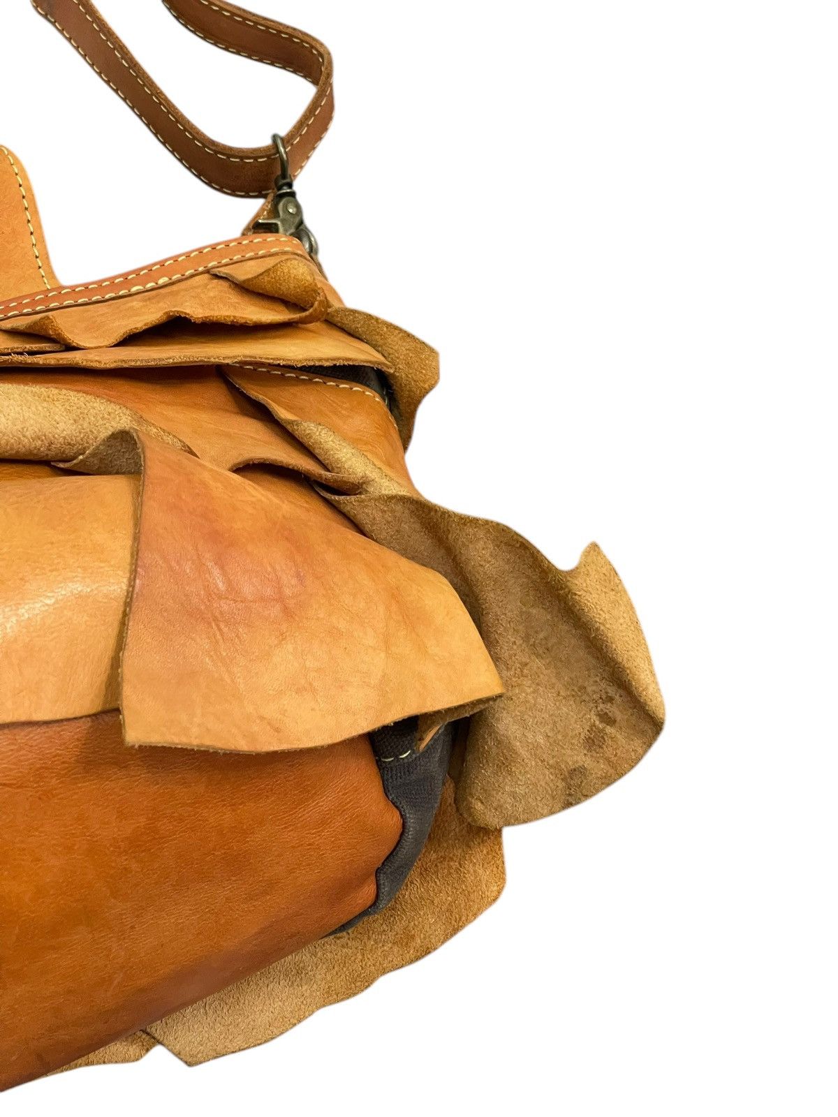 Genuine Leather Full Leather Patina Peaks Peak Japan Tote Shoulder Bag 1🟩7 Size ONE SIZE - 10 Thumbnail