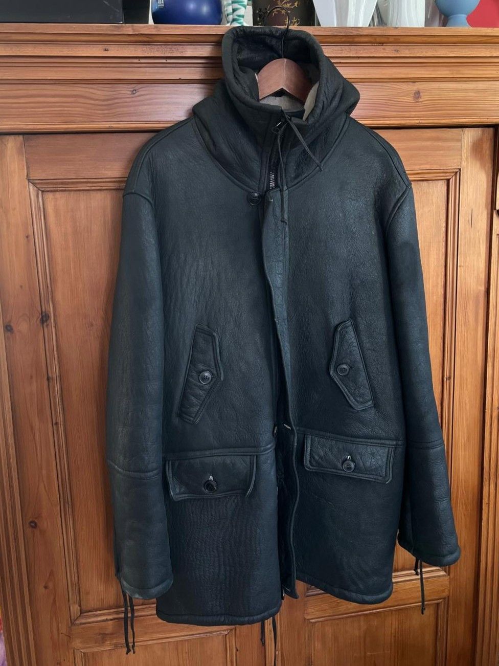 Dacute Dacute Shearling Lambskin Coat IT50 Size US L / EU 52-54 / 3 - 1 Thumbnail