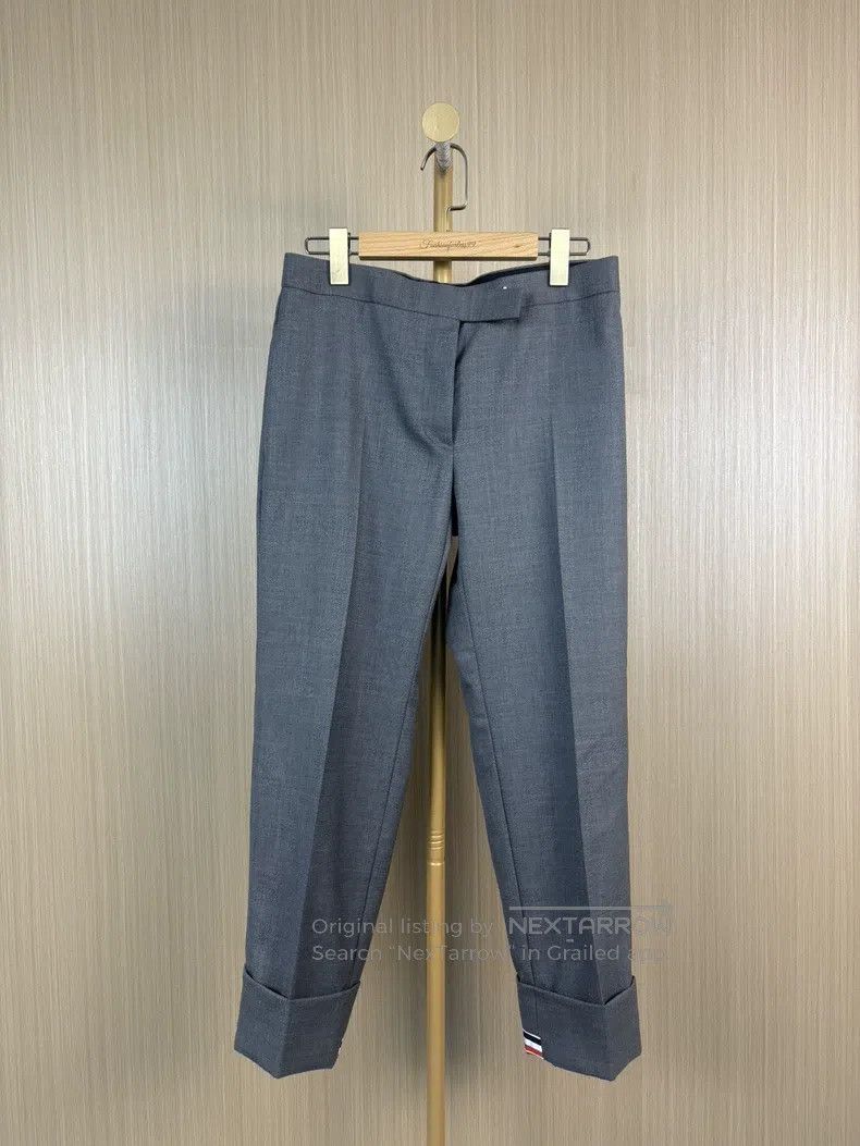 Thom Browne Thom Browne size 1 Gray Pants Size US 28 / EU 44 - 1 Thumbnail