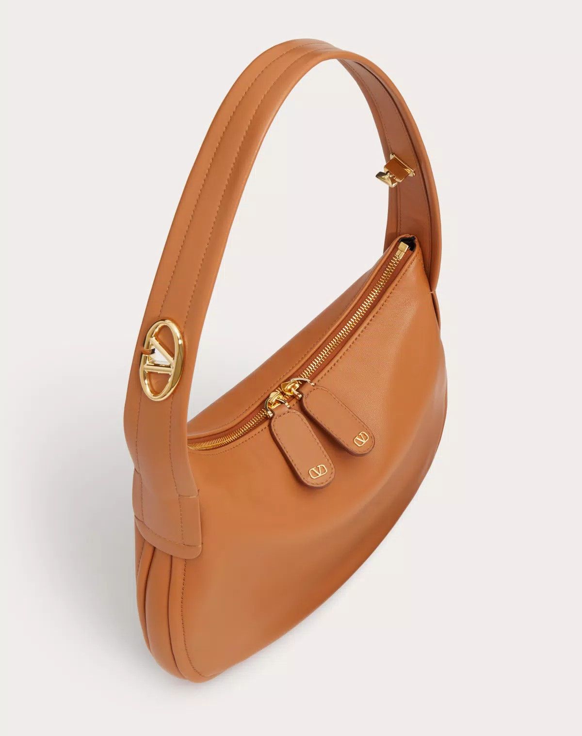Valentino oc11z0725 Size:OS/ Small Go-Hobo Bag in Almond Beige Size ONE SIZE - 5 Thumbnail