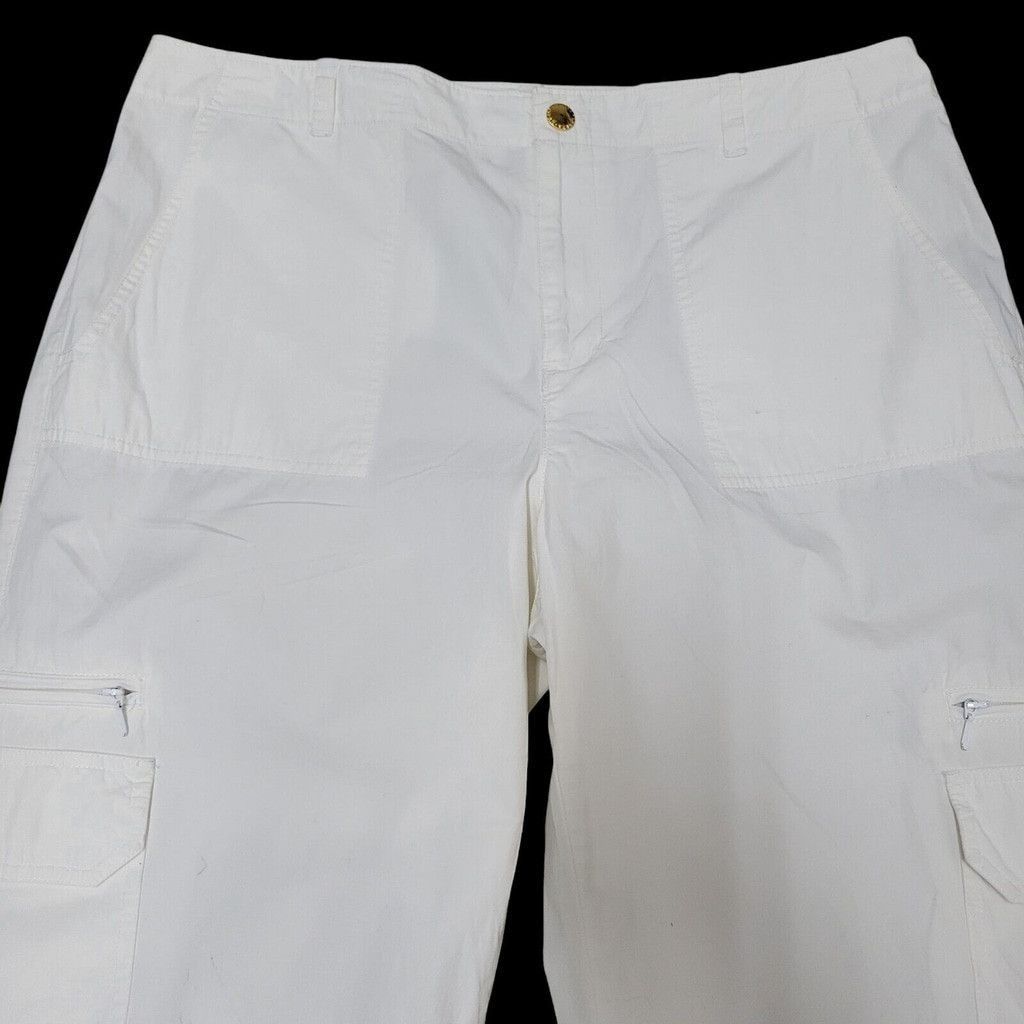 Lauren Ralph Lauren Lauren Ralph Lauren Cargo Capri Pants Size 12 Women's Beige Size 34" / US 12 / IT 48 - 8 Thumbnail