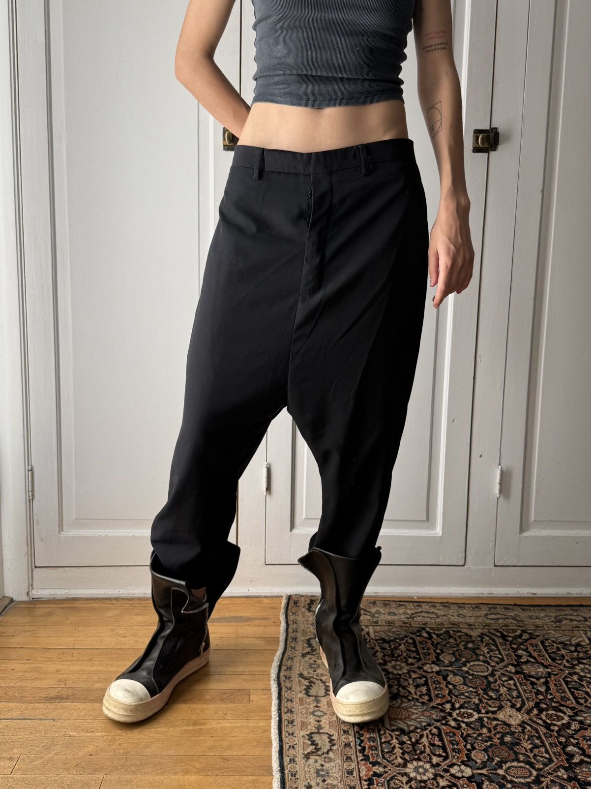 Rick Owens RICK OWENS Cropped Pants Size US 42 / EU 58 - 1 Thumbnail