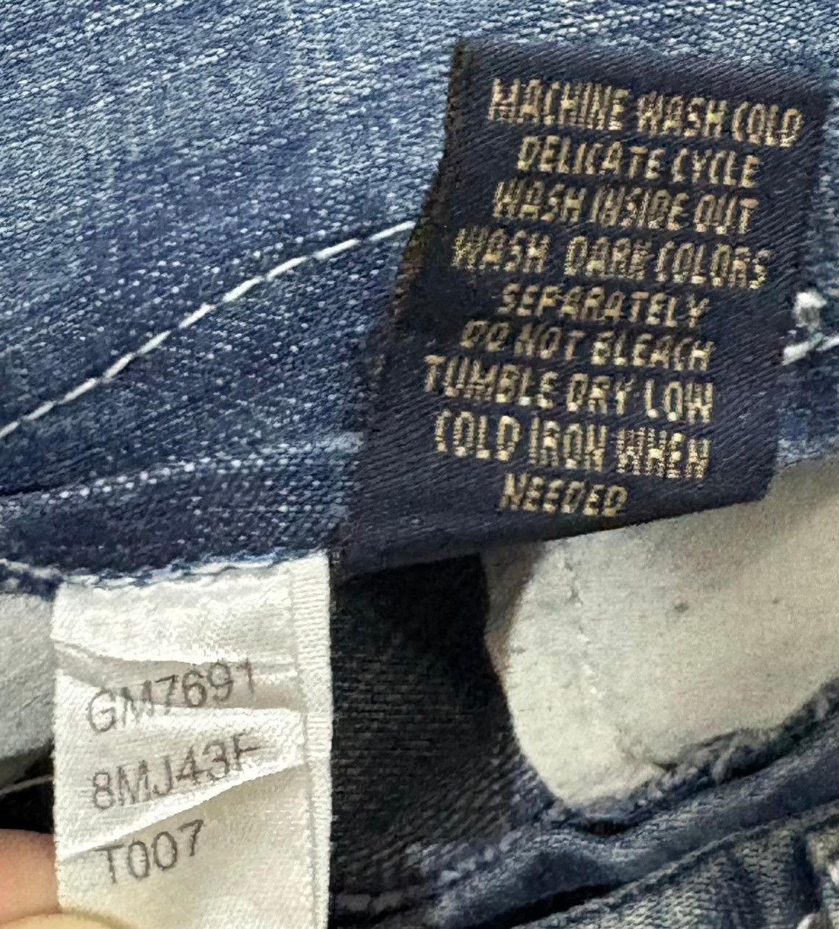 Marithe + Francois Girbaud × Vintage Vintage Marithe Francois Girbaud Bagg Denim Size US 36 / EU 52 - 9 Thumbnail