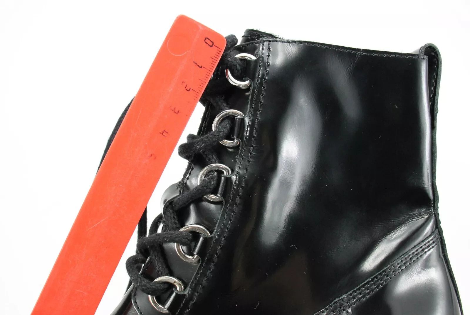 Maje MAJE Factory Boots Women's EU 37 / UK 4 Leather Combat Heel Size US 6.5 / IT 36.5 - 17 Thumbnail