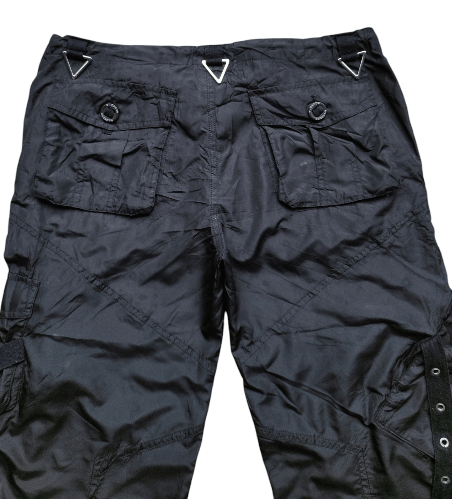 14th Addiction × Japanese Brand × Le Grande Bleu (L.G.B.) R London Parachute Multipocket Bondage Pant Size 24" / US 00 / IT 34 - 5 Thumbnail