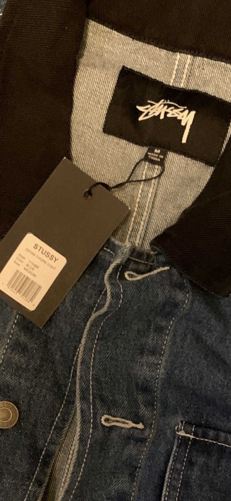 Stussy Stussy Denim Chore Coat Size US M / EU 48-50 / 2 - 4 Thumbnail