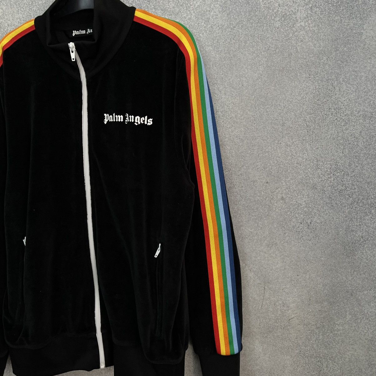 Palm Angels Palm Angels Full Zip Black Size US L / EU 52-54 / 3 - 6 Thumbnail
