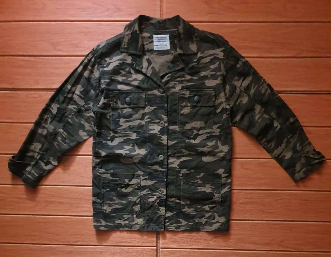Japanese Brand Military camouflage streetwear style jacket Size M / US 6-8 / IT 42-44 - 1 Thumbnail