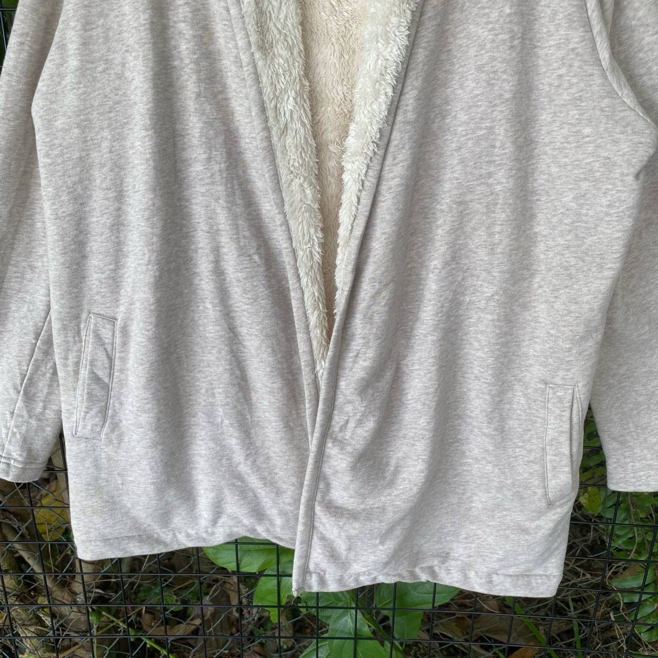 L.L. Bean Vtg LL Bean Sherpa Button Less Cardigan Size XL / US 12-14 / IT 48-50 - 3 Thumbnail