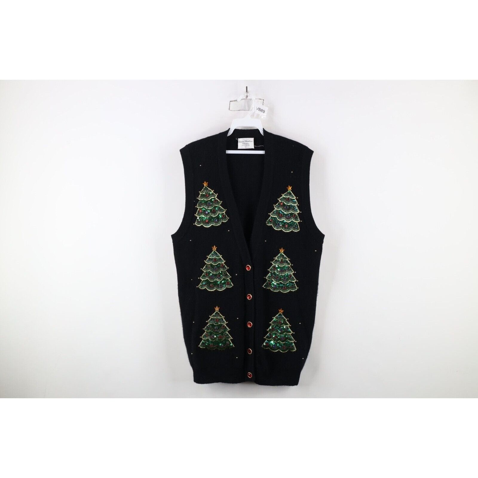 Vintage Vintage 90s Streetwear Lambswool Angora Christmas Sweater Size L / US 10 / IT 46 - 1 Thumbnail