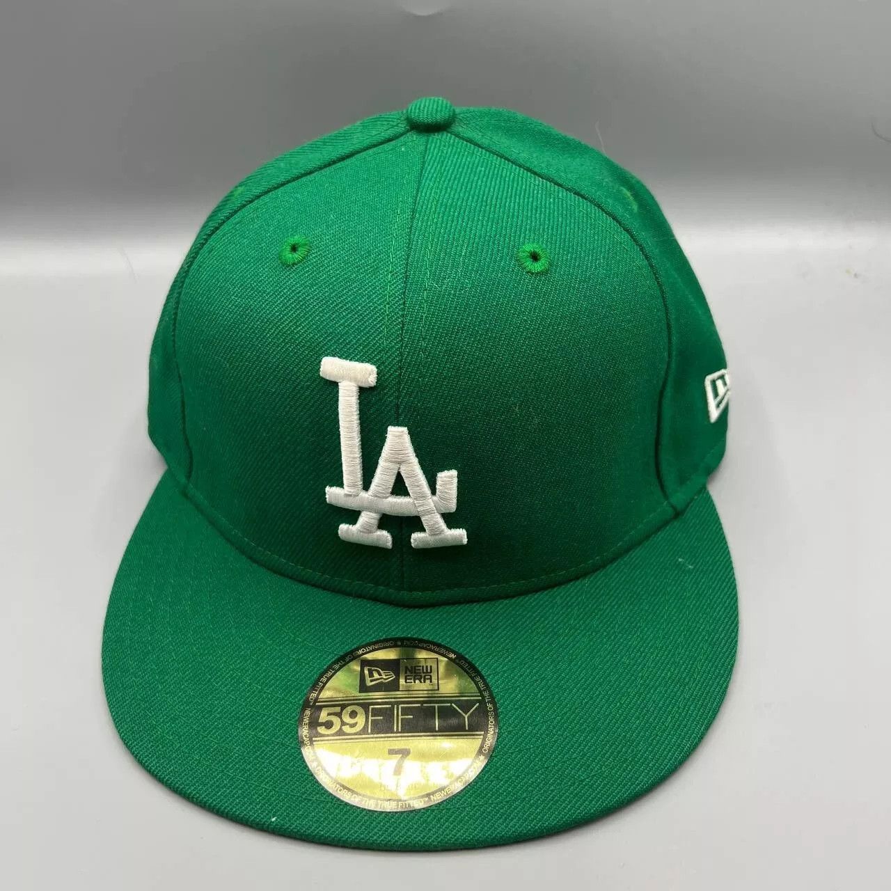New Era Los Angeles LA Dodgers Hat Men 59Fifty New Era Fitted Cap Size ONE SIZE - 1 Thumbnail
