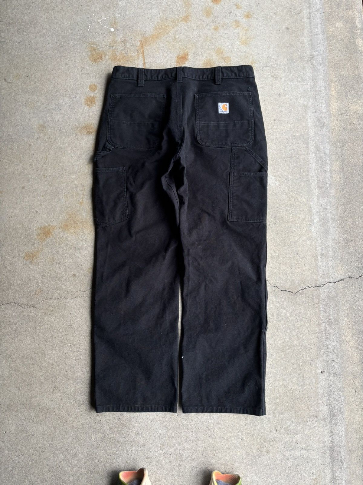 Other Crazy Carhartt Wide Leg Baggy Double Knee Carpenter Pants Size US 36 / EU 52 - 2 Thumbnail