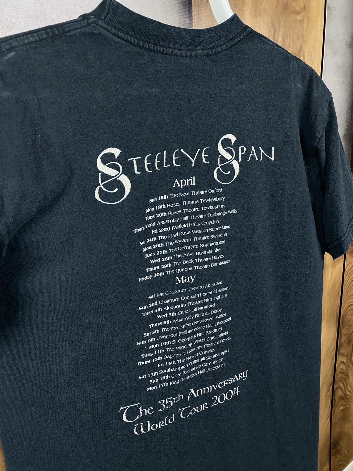 Band Tees 🎸Vintage 2004 T-Shirt Steeleye Span World Tour Rock Band🎸 Size US S / EU 44-46 / 1 - 8 Thumbnail