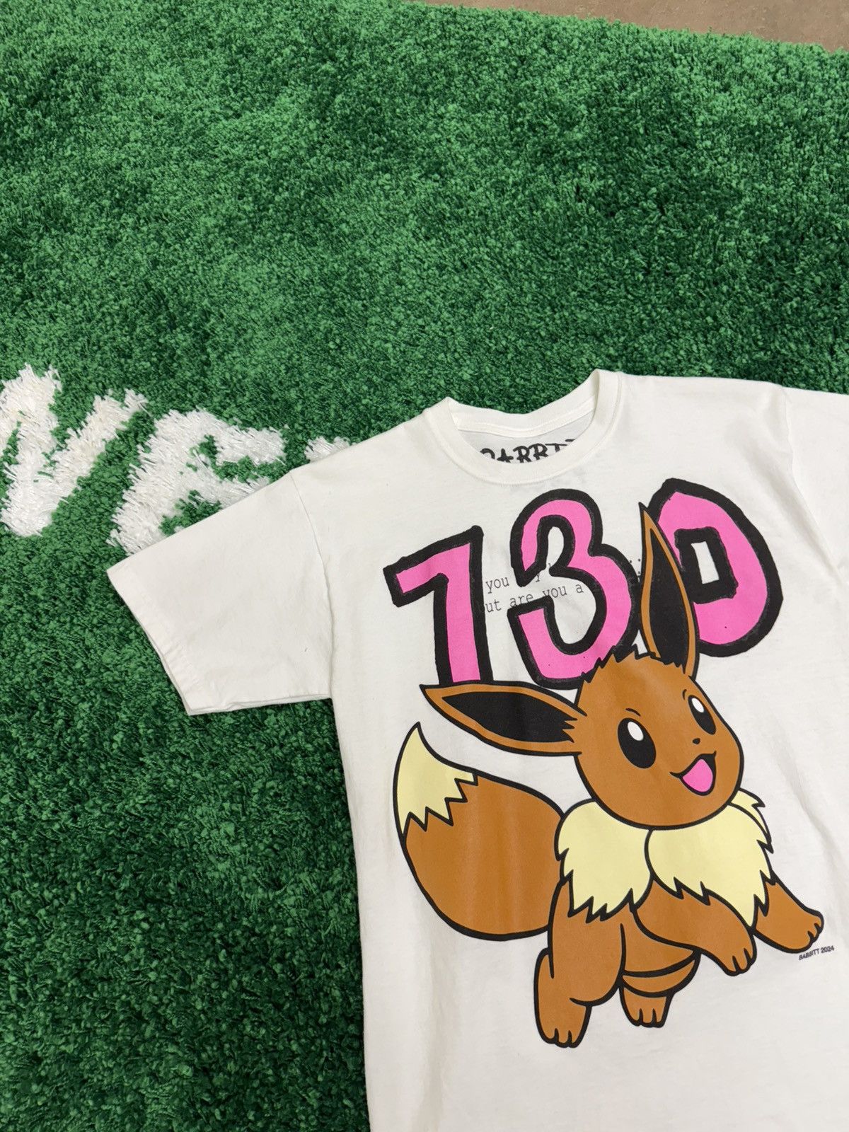 Asspizza Asspizza 730 Pokemon Eve Tee Sz. Small Size US S / EU 44-46 / 1 - 2 Thumbnail