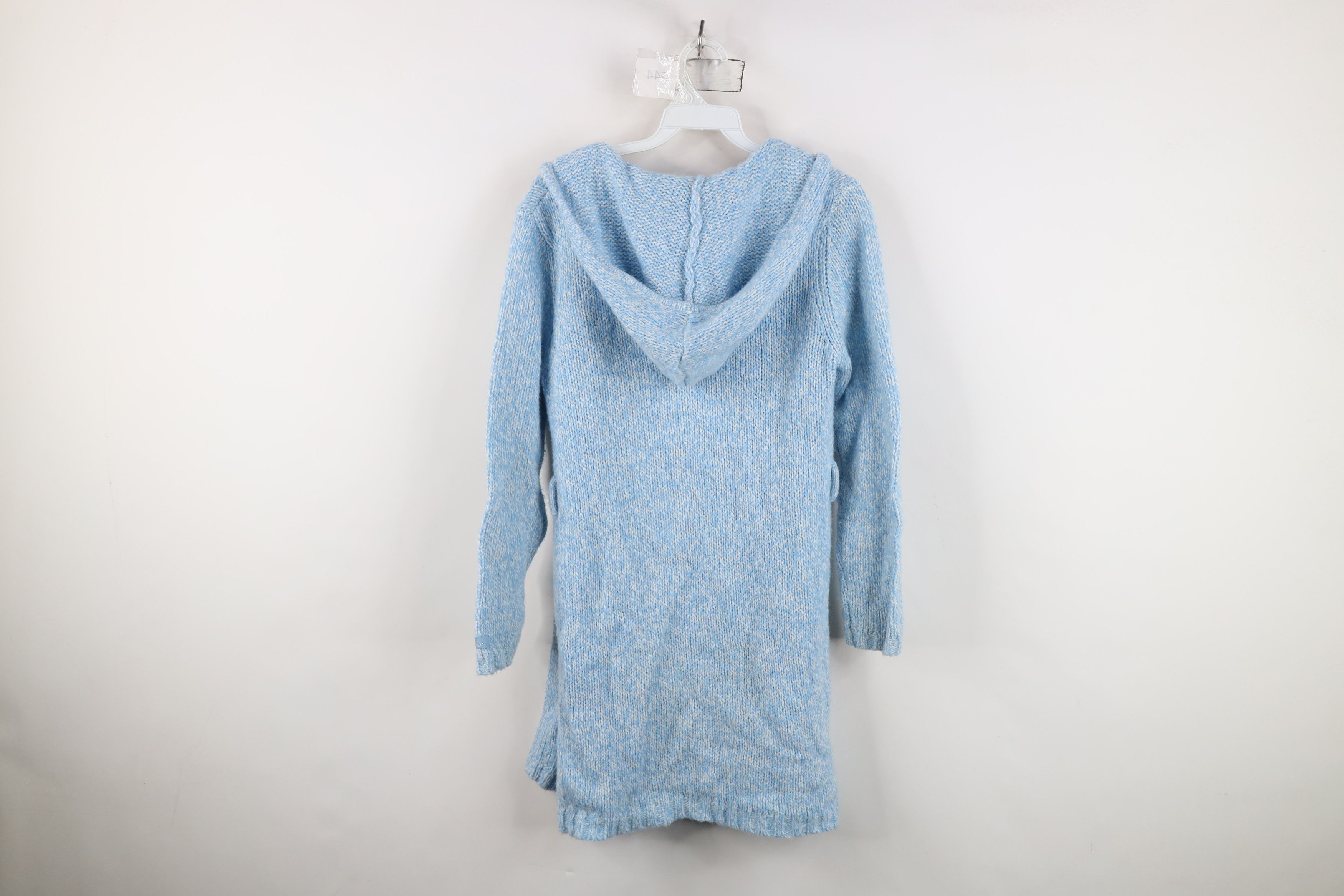 Vintage Vintage 90s Y2K Limited Too Hooded Knit Cardigan Sweater Size M / US 6-8 / IT 42-44 - 9 Thumbnail