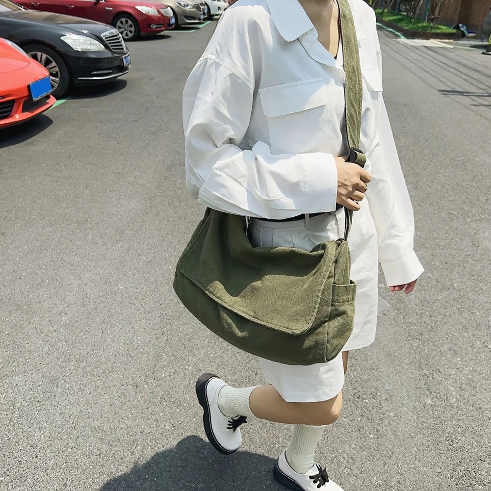 Japanese Brand Green Shoulder Bag Size ONE SIZE - 2 Thumbnail