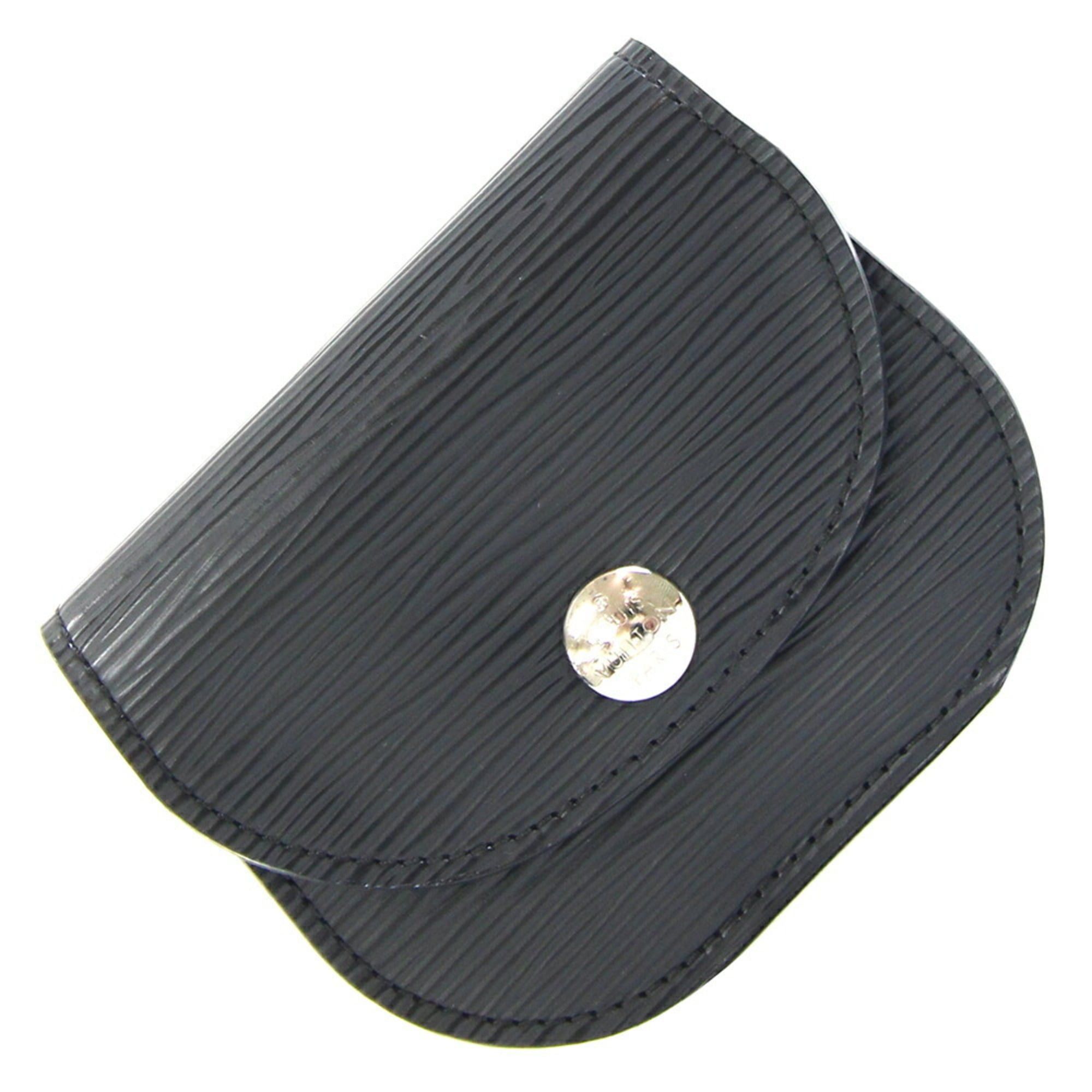 Louis Vuitton Louis Vuitton Epi Portemonnaie Accordion M66572 Noir Coin Purse Mini Wallet Compact Black Women's LOUIS VUITTON | Size ONE SIZE - 1 Thumbnail
