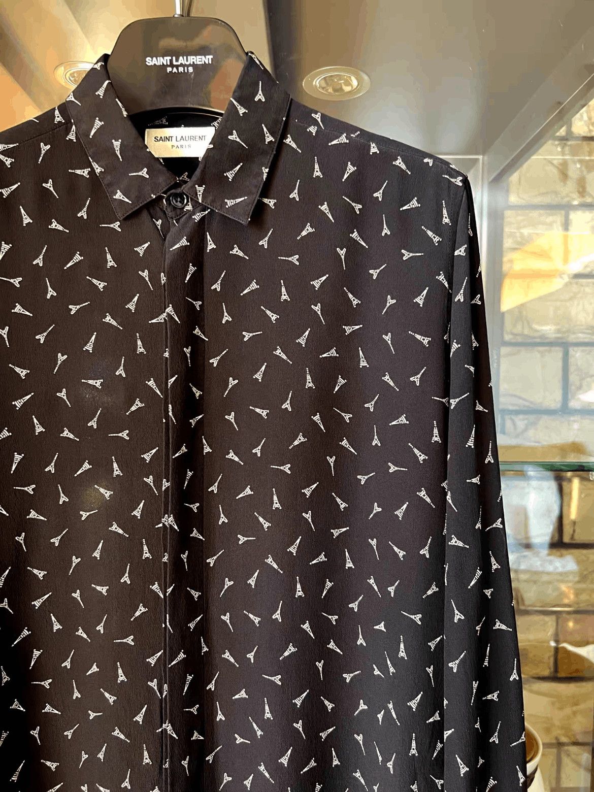 Saint Laurent Paris Saint Laurent Paris Sz 38 Saint Laurent Paris 19SS Tower P Size US M / EU 48-50 / 2 - 2 Thumbnail