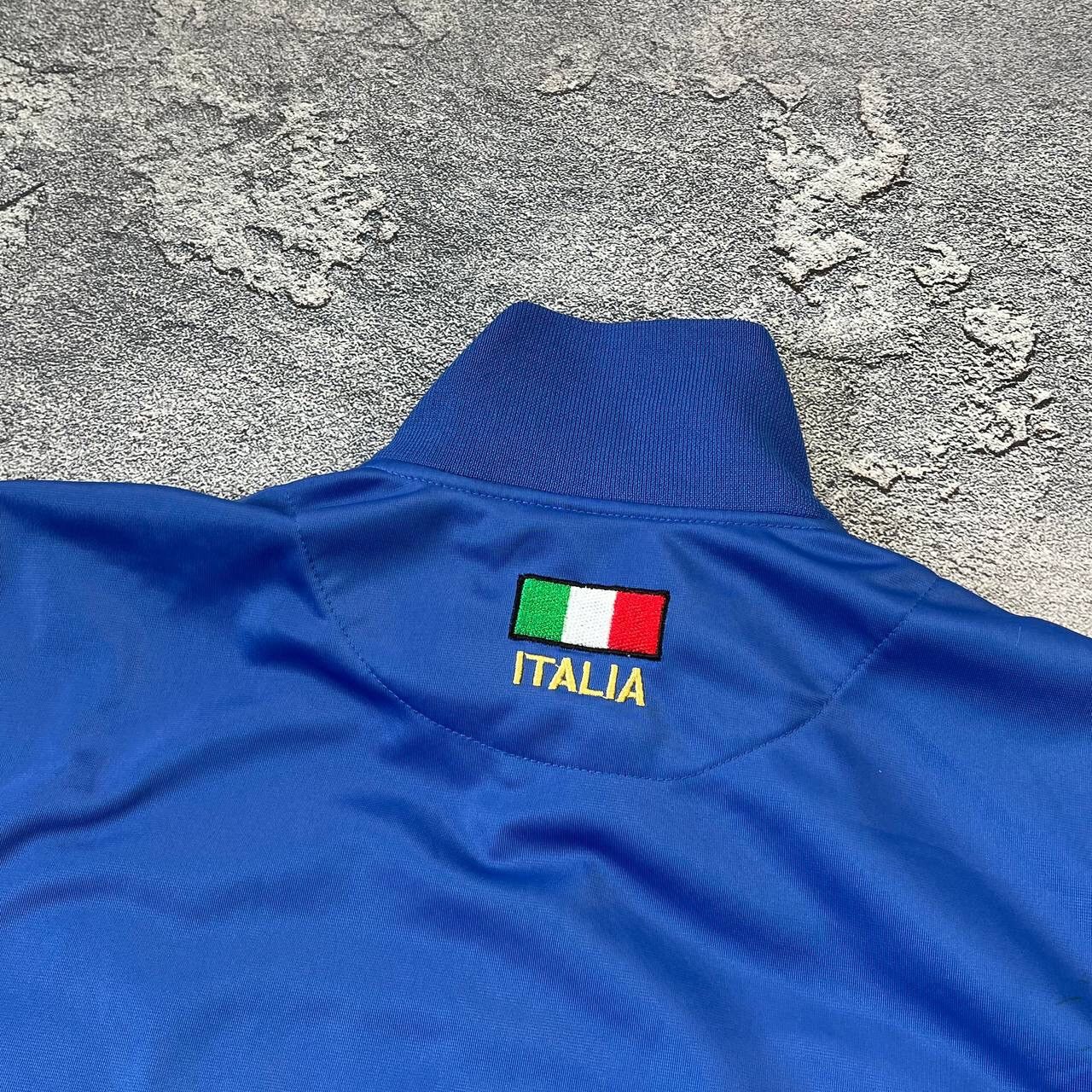 Other Y2K Rare 🇮🇹 Italia Team big center logo Soccer Zip Size US XL / EU 56 / 4 - 3 Thumbnail