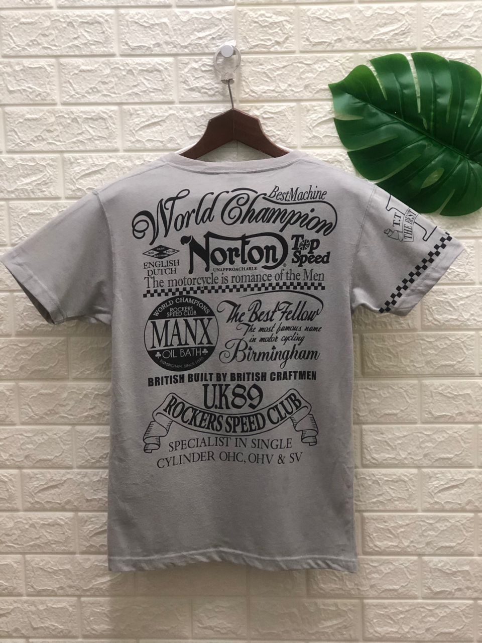Norton vintage norton motorcycle tee punk Size US M / EU 48-50 / 2 - 1 Thumbnail
