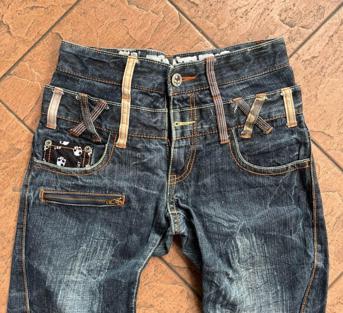 Hysteric Glamour RARE JEANS SKULLS BA-TSU STUDIOS Denim Size US 29 - 3 Thumbnail