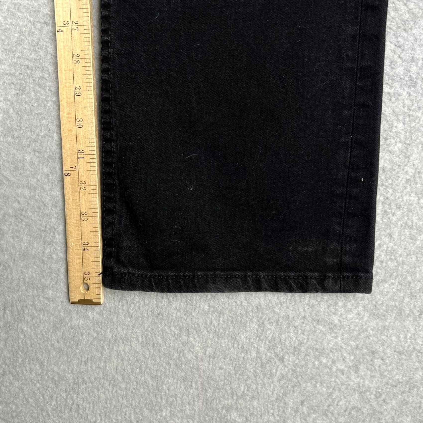 Vintage Buckle BKE Tyler Straight Fit Jeans Men 38x36 Black Denim Stretch Pants 38XL Size US 38 / EU 54 - 7 Thumbnail