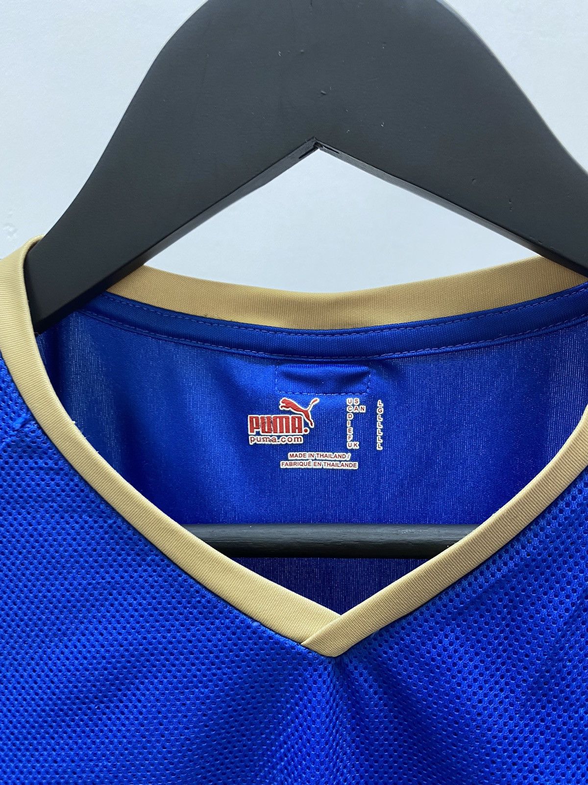 Puma ITALY 2008/2009 HOME FOOTBALL SHIRT SOCCER JERSEY PUMA Size US L / EU 52-54 / 3 - 14 Thumbnail