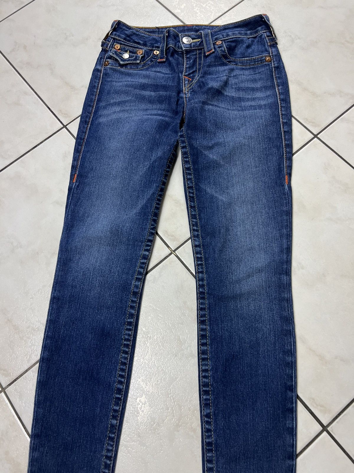True Religion Vintage True Religion legging slim y2k classic jeans denim Size 26" / US 2 / IT 38 - 8 Thumbnail