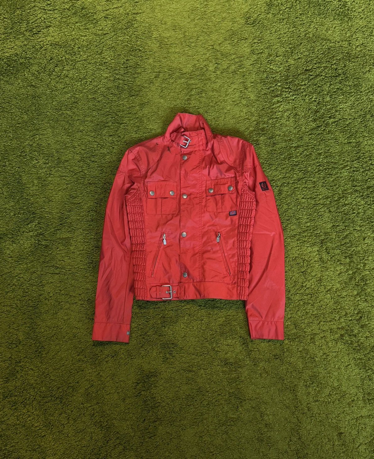 Belstaff 1990s vintage nylon biker jacket