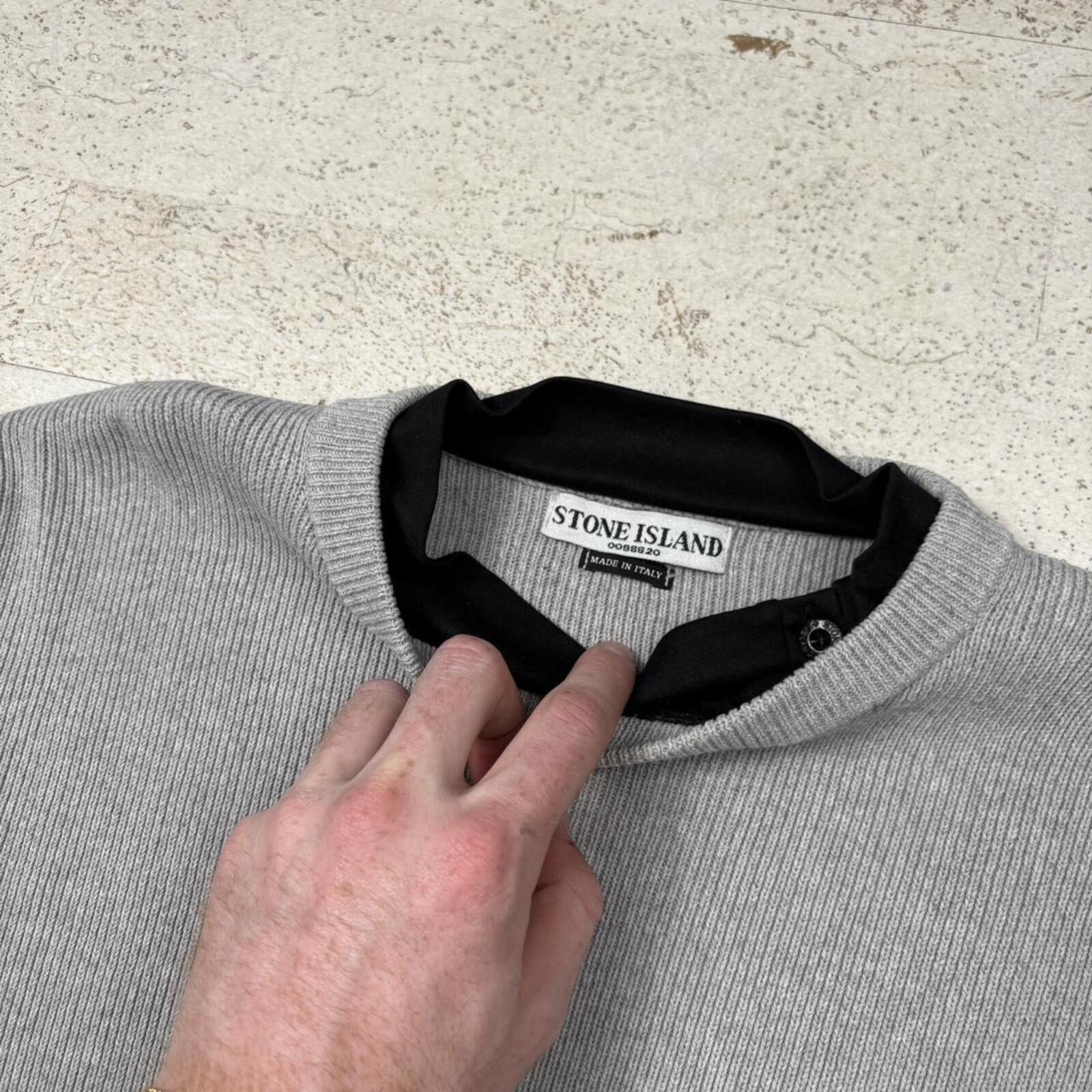 Stone Island 00’s Stone Island Knit Jumper (L) Size US L / EU 52-54 / 3 - 3 Thumbnail