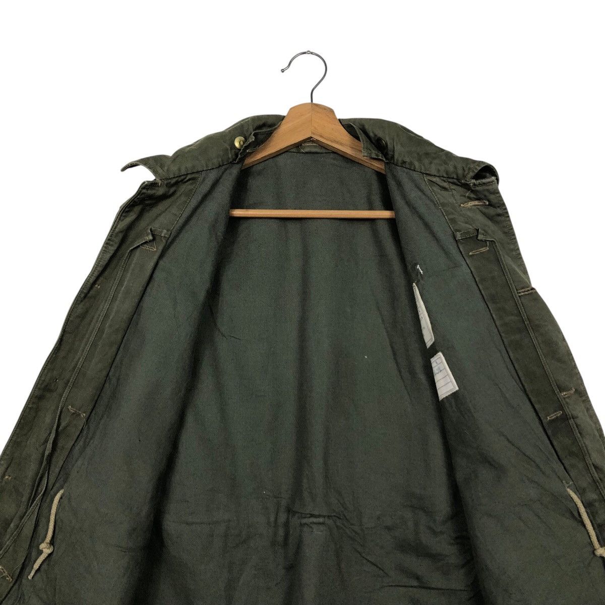 Vintage 📌Vintage Chore Work Military Jacket Buzz Rickson's Size US M / EU 48-50 / 2 - 15 Thumbnail