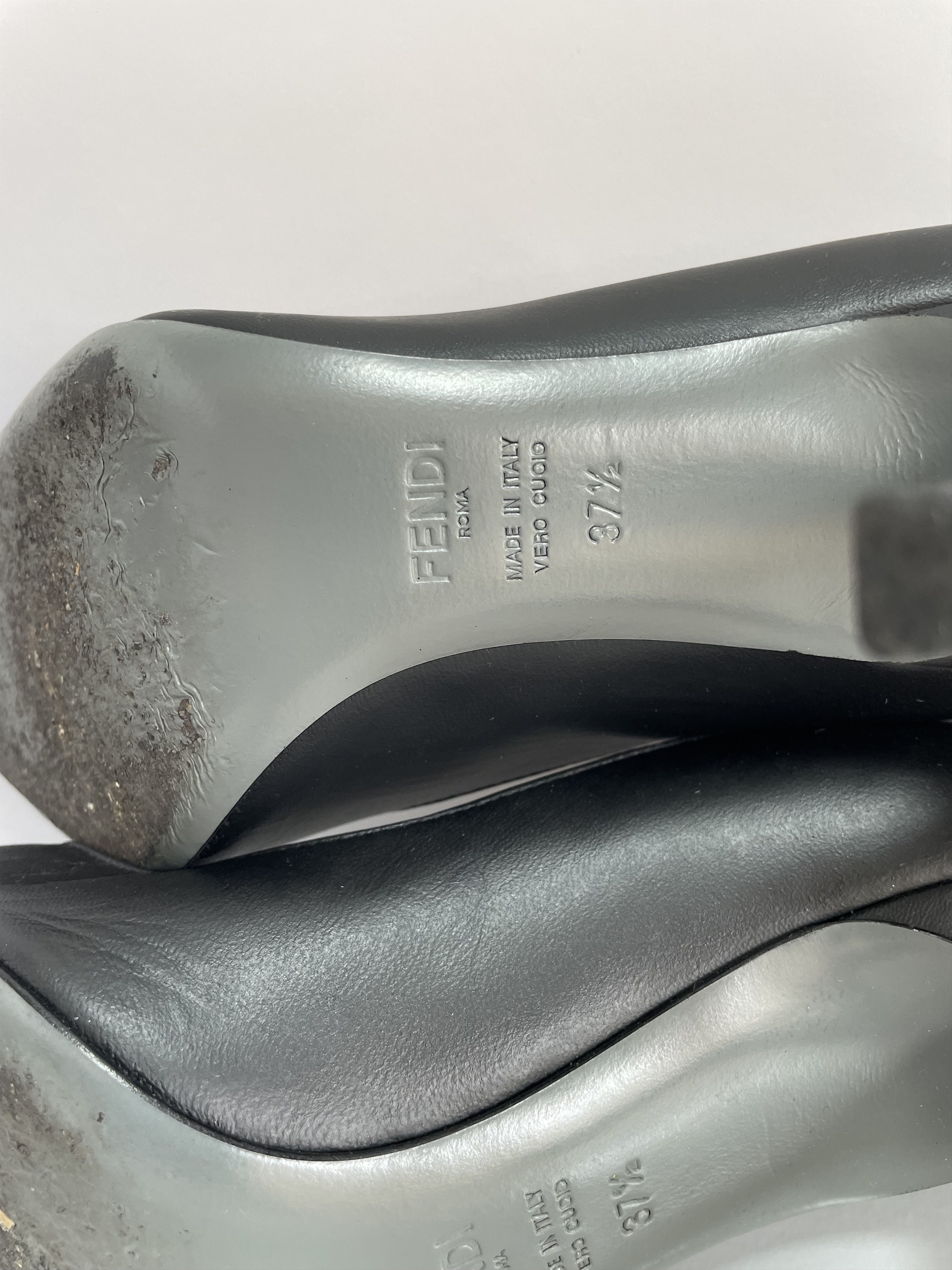 Fendi Fendi leather pumps Size US 7.5 / IT 37.5 - 9 Thumbnail