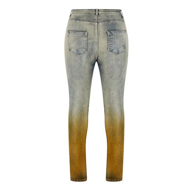 Rick Owens o1g2r1mq0624 Jeans in Multicolor Size US 32 / EU 48 - 2 Thumbnail
