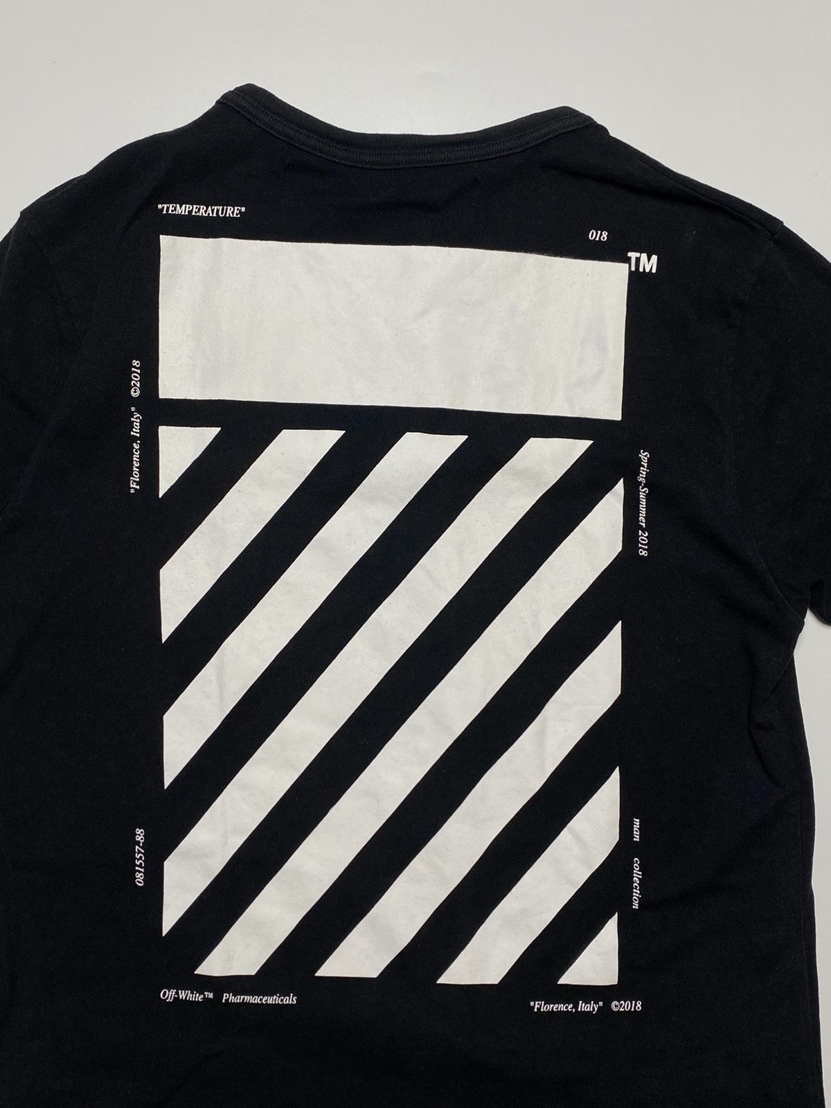 Off-White Off-White Temperature T-Shirt Size US S / EU 44-46 / 1 - 4 Thumbnail