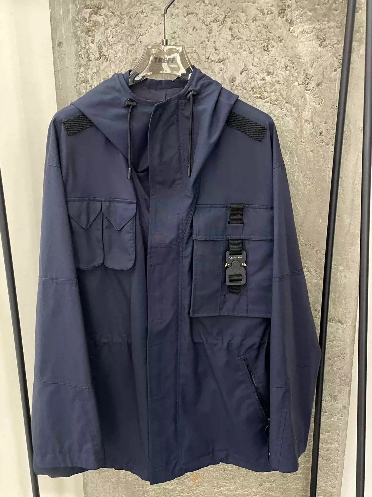 image of 1017 Alyx 9Sm x Christian Dior Monsieur Dior X Alyx Matthew Williams Buckle Hardware Parka Jacket i