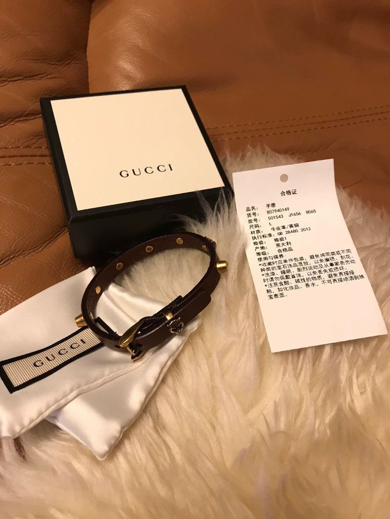Gucci Gucci Wolf Head Ring and Bracelet Set-2506 Size ONE SIZE - 5 Thumbnail