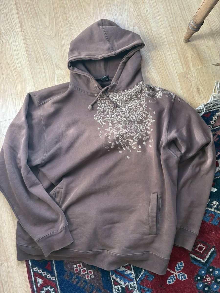 Stussy Late 90s / early 00s Brown Stussy $ hoodie Size US XL / EU 56 / 4 - 4 Thumbnail