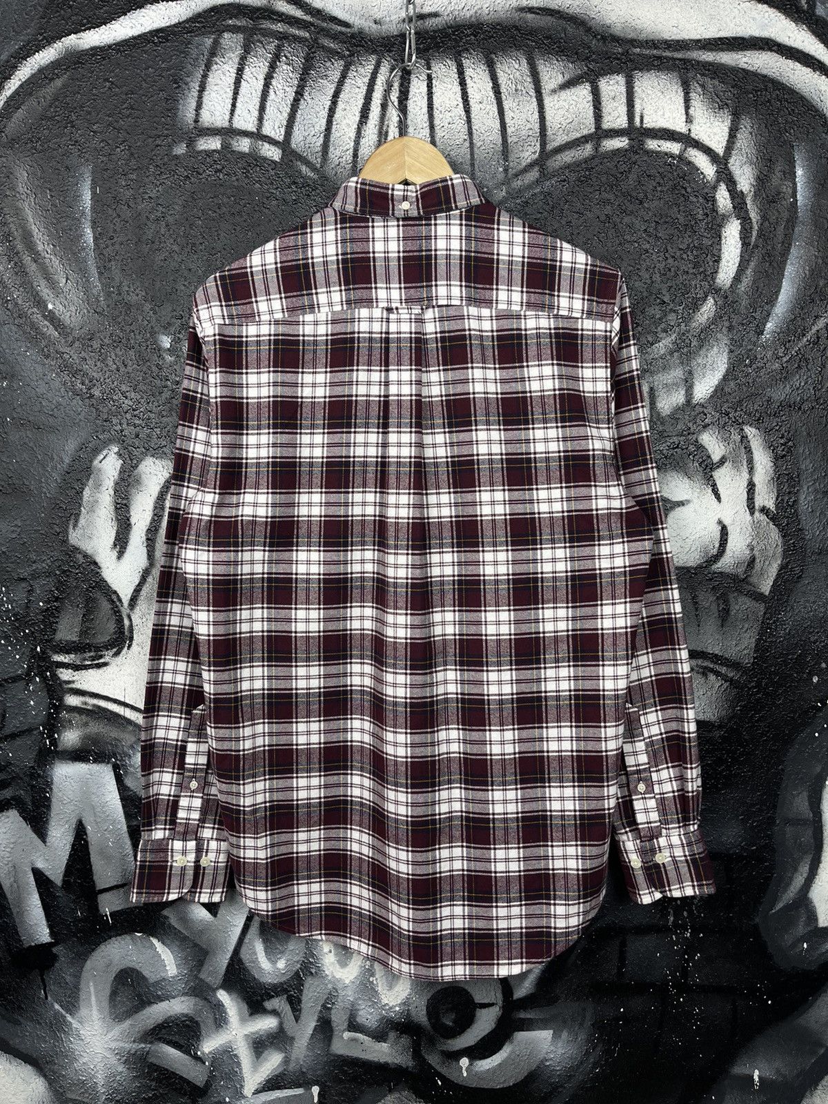 Gant GANT Regular Fit Shield Logo Plaid Button Down Shirt Size S Size US S / EU 44-46 / 1 - 8 Thumbnail