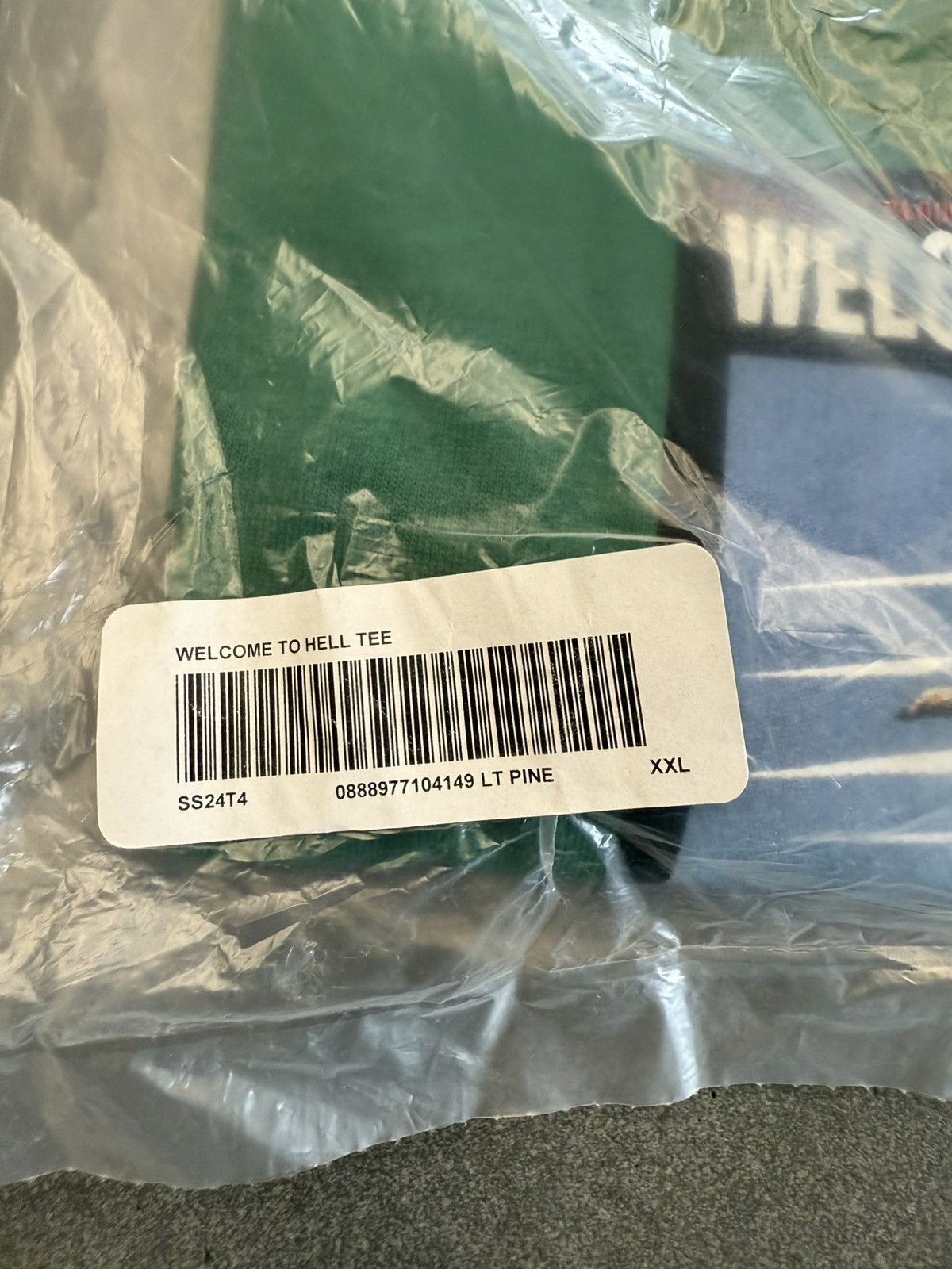 Supreme SS24 Supreme Welcome To Hell Tee Size US XXL / EU 58 / 5 - 5 Thumbnail