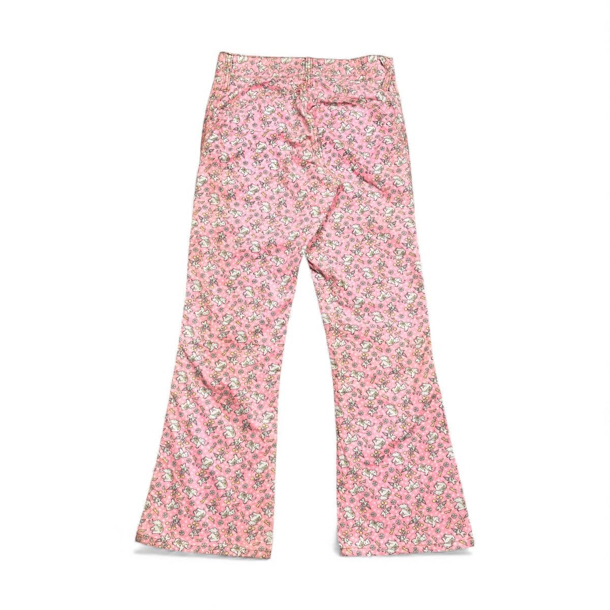 Zucca Zucca Elephent Printed Flare Corduroy Pants Size US 27 - 5 Thumbnail
