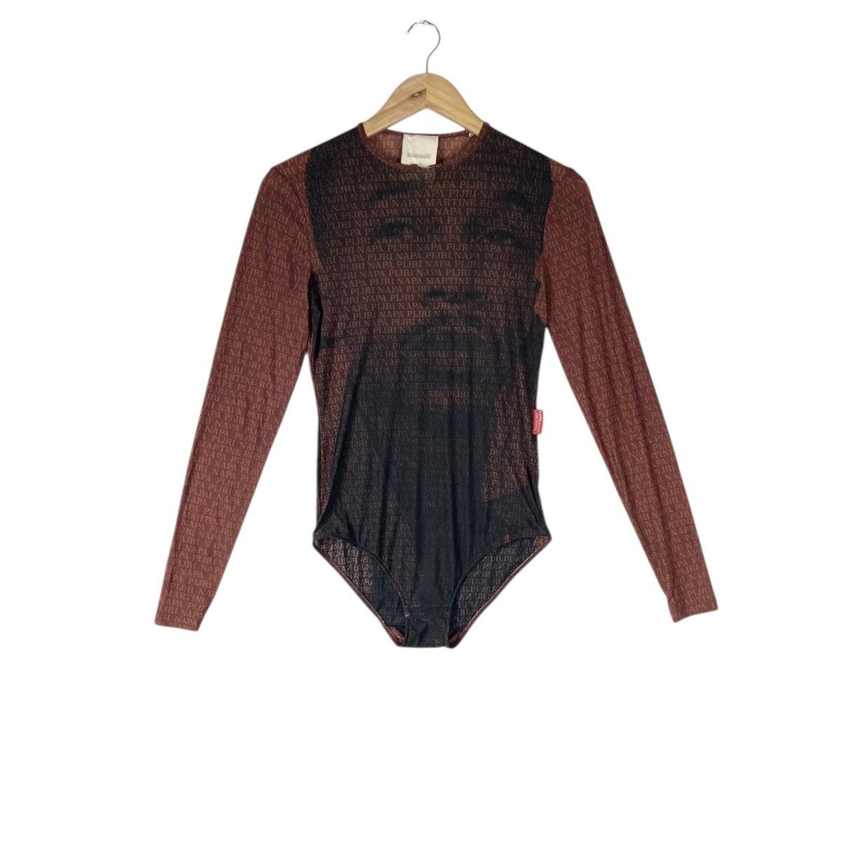 Martine Rose × Napapijri SS20 Napa By Martine Rose Napapijri Fullprint Bodysuit Size ONE SIZE - 2 Thumbnail