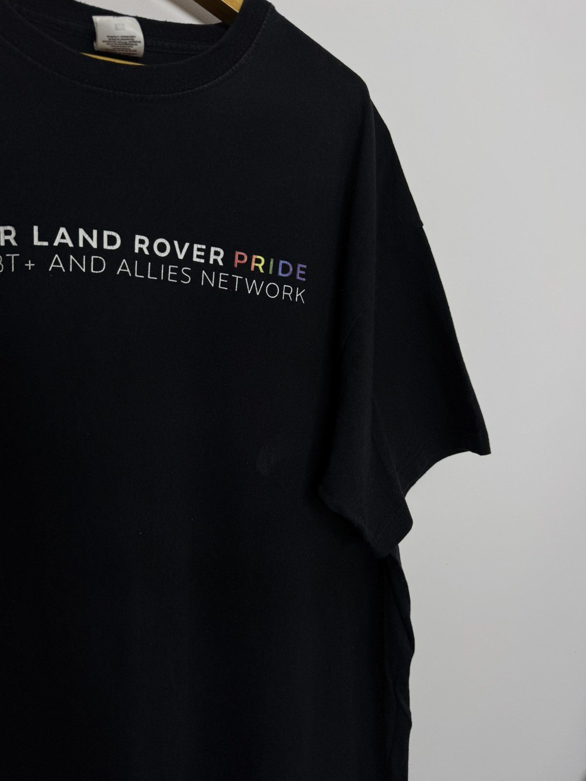 Fruit Of The Loom Jaguar Land Rover Brand T Shirt UK Short Sleeves LGBT Pride Size US XL / EU 56 / 4 - 6 Thumbnail