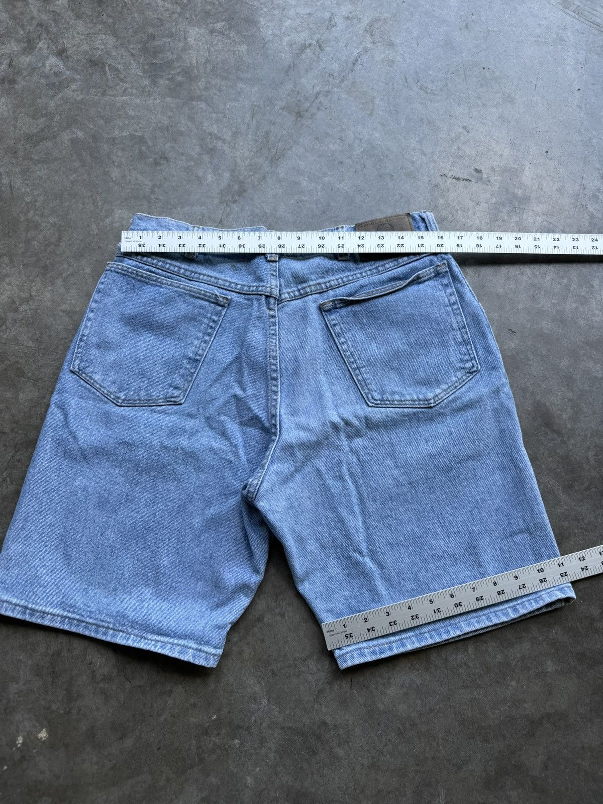 Wrangler Vintage 90’s/00’s Wrangler Light Denim Jean Shorts Size US 32 / EU 48 - 5 Thumbnail